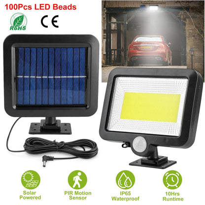 Solar Powered Wall Lights Outdoor 100 LED