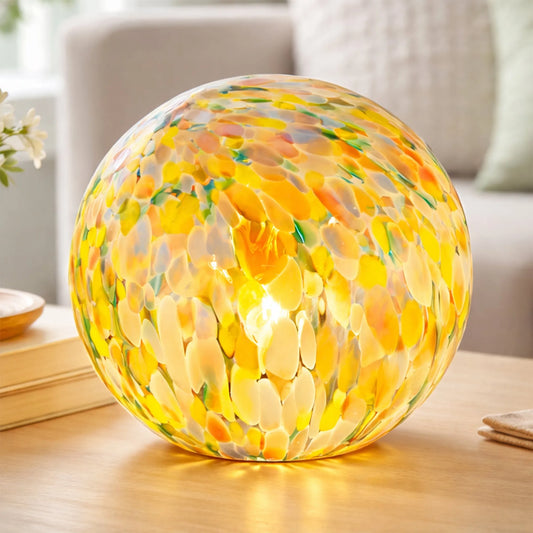 Lyra Glass Ball Lamp - Colour Speckle