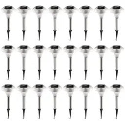 24Packs Solar Garden Lights Outdoor -Color Changing