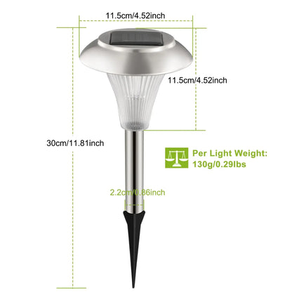 24Packs Solar Garden Lights Outdoor -Color Changing