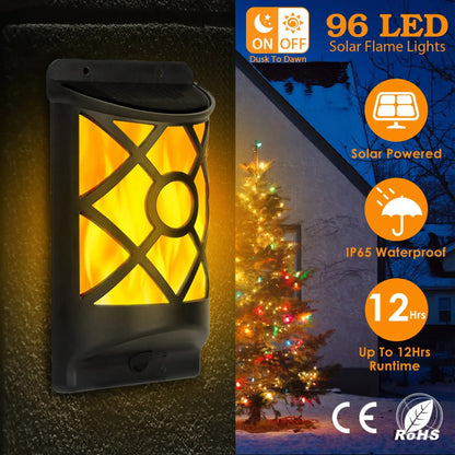 Flame Solar Lights Outdoor